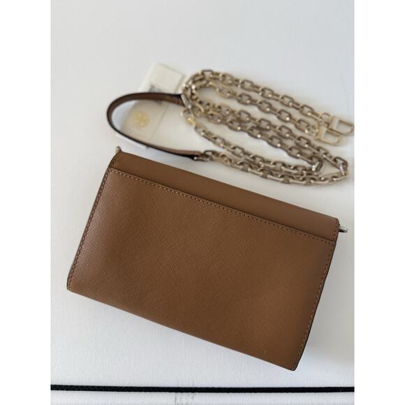 TORY BURCH Robinson Chain Wallet Bag Tiger’s Eye / 211 - Style# 11159021 - NWT - Picture 3 of 9